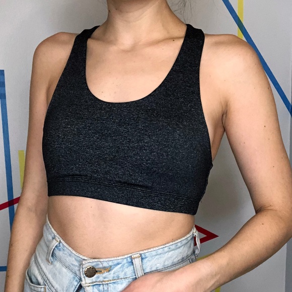 Forever 21 Grey Sports Bra - Picture 1 of 2